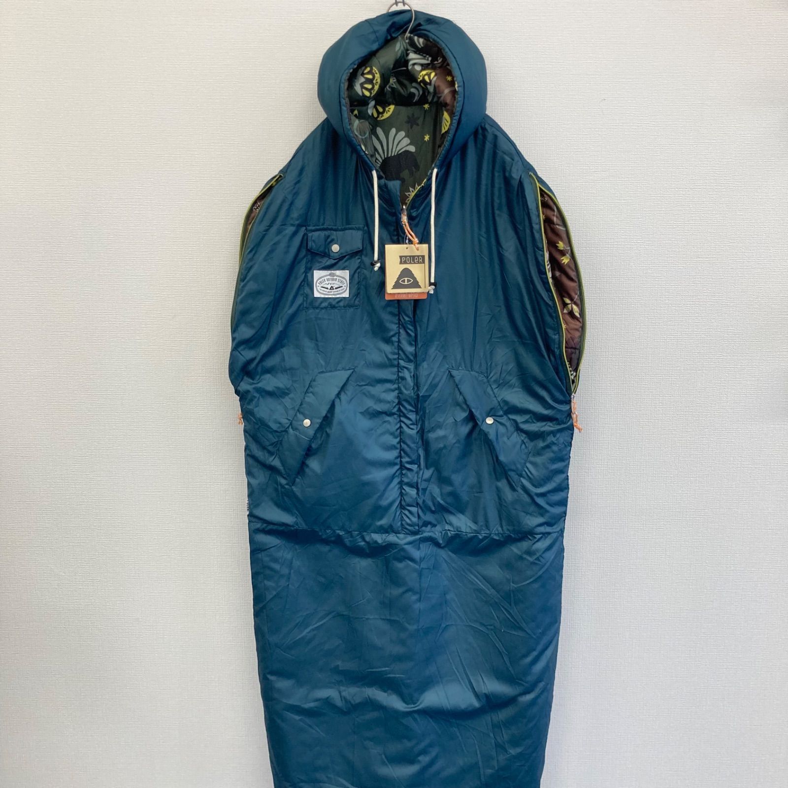 POLER ポーラー リバーシブル 着たまま歩ける 寝袋 シュラフ NAPSACK