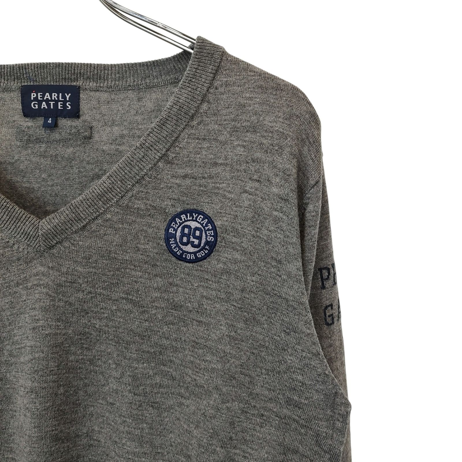 PEARLEY GATESパーリーゲイツ ウール Vネック セーターメンズ 4 PEARLEY GATESパーリーゲイツ ウール Vネック セーターメンズ 4