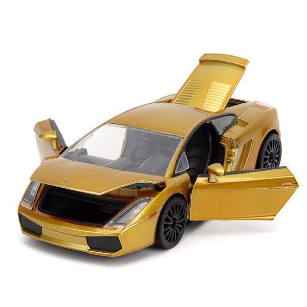 激レア　ワイルドスピード　ダイキャストカー　ランボルギーニ ゴールドバージョン ワイルド・スピード/ファイヤーブースト』ゴールデン