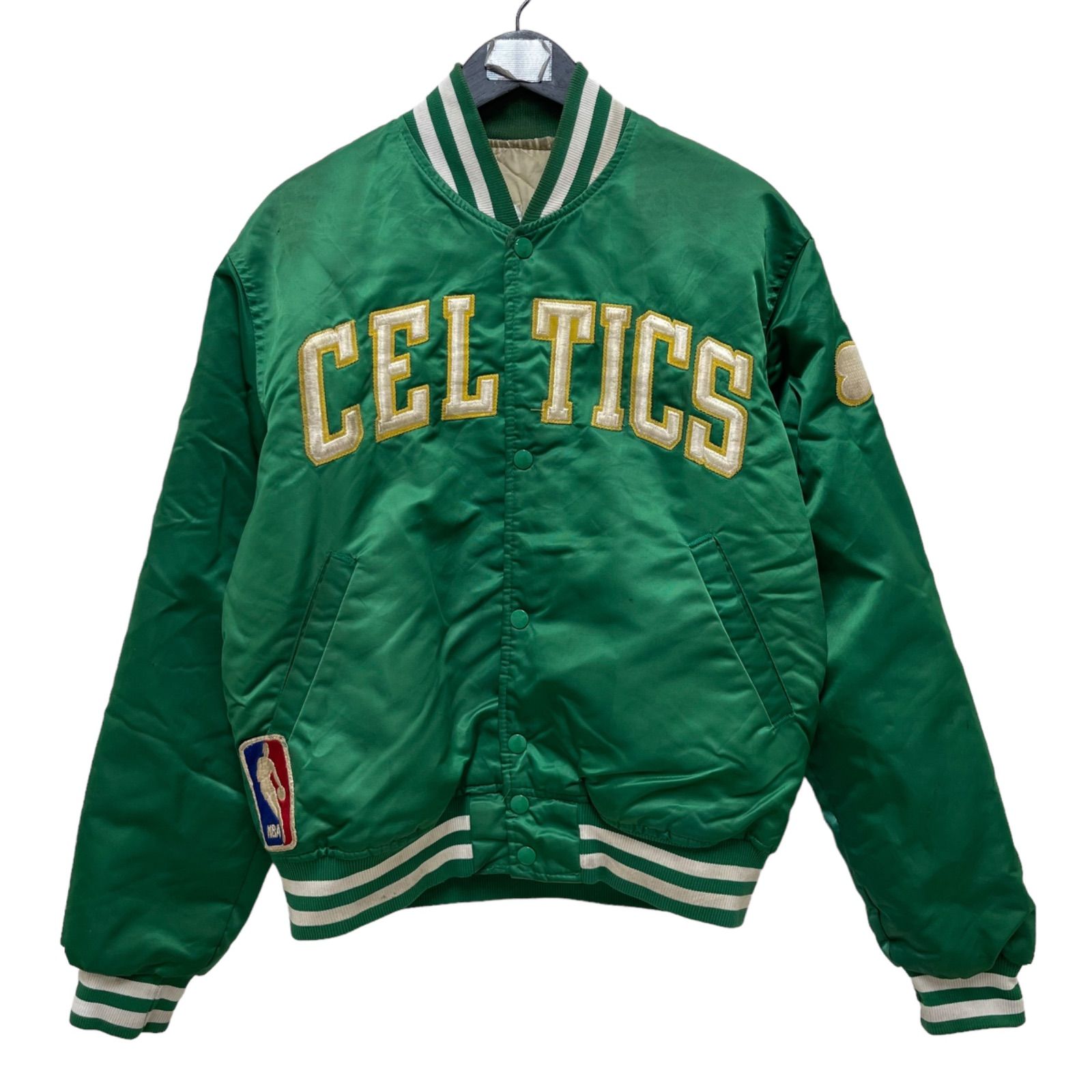 GC557 NLB Boston Celtics スタジャン ナイロンジャケット ジャケット 