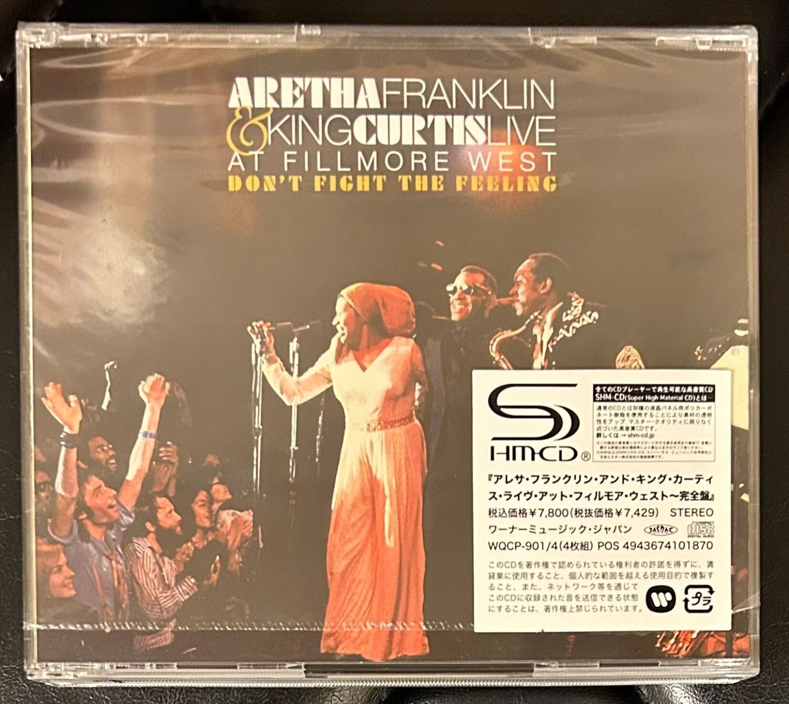 未開封】アレサ・フランクリン・ライヴ・アット・フィルモア [SHM-CD4