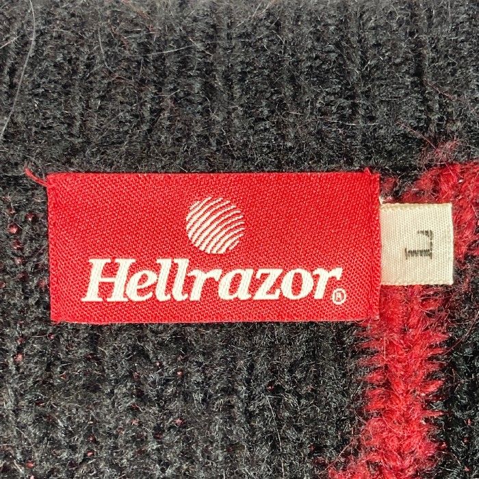 ☆HELLRAZOR ヘルレイザー KICK IN THE DOOR MOHAIR CARDIGAN