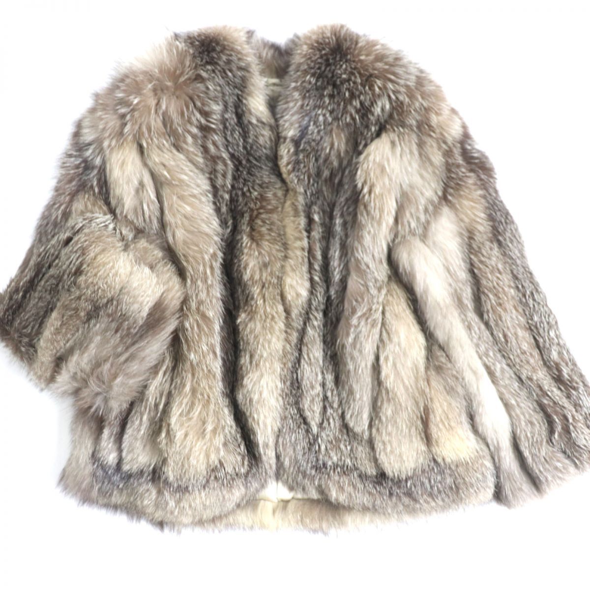 SAGA FOX 毛皮コート ブラウン系 中古・古着通販】SAGA FOX (サガ