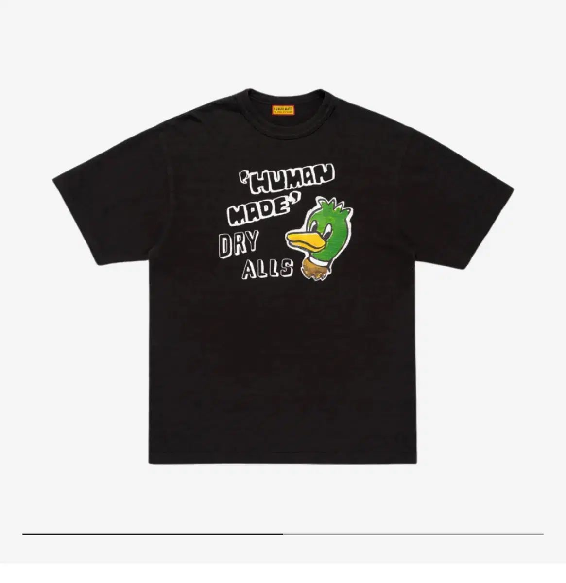 HUMAN MADE アヒルプリント Tシャツ ブラック　サイズXL HUMAN MADE アヒルプリント Tシャツ ブラックサイズXL