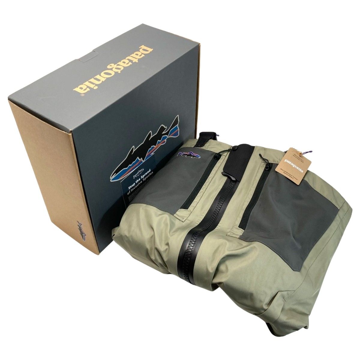 Patagonia パタゴニア スウィフトカレント トラバース ジップフロント ウェーダー 82385 SSS き