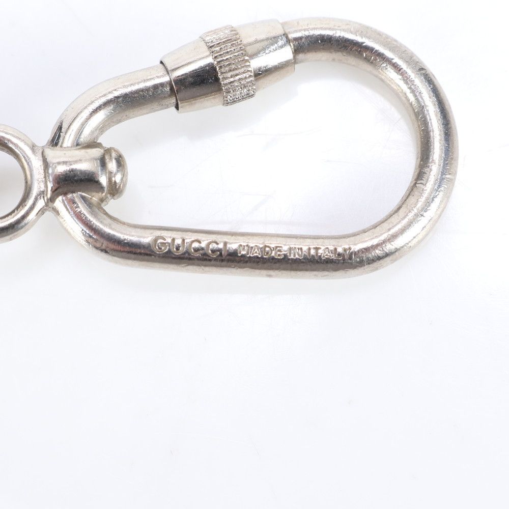 美品 グッチ カラビナ キーホルダー キーリング ストラップ