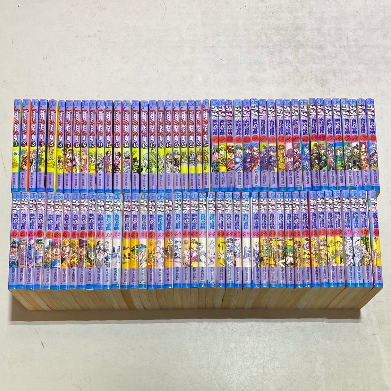 STEEL BALL RUN+ジョジョの奇妙な冒険 合計87巻セット+おまけ付き STEEL BALL RUN+ジョジョの奇妙な冒険 コミック 合計87巻セット+