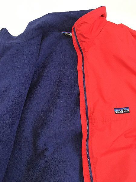 古着 80s USA製 Patagonia 裏地フリース シェルド シンチラ シェル