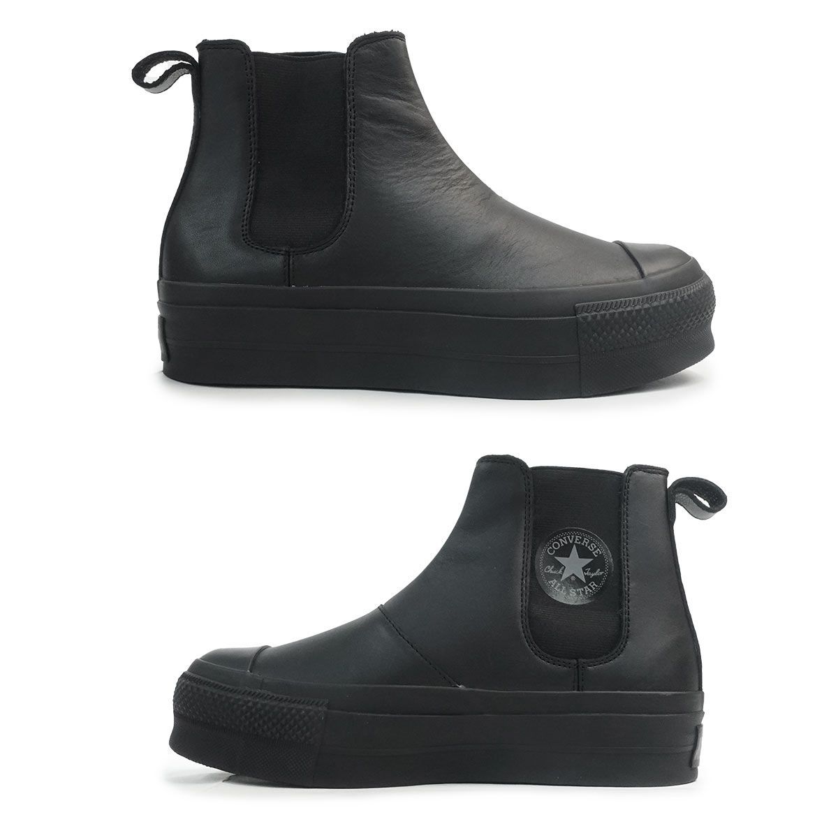 新品】コンバース CONVERSE ブーツ スニーカー 厚底 レザー