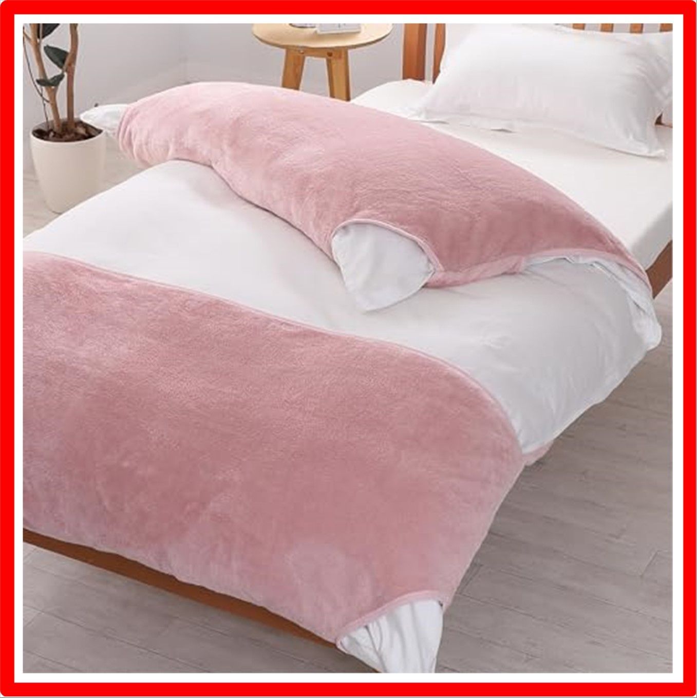 匿名配送】Style: カバー兼用タイプ_シングル_無地/ピンク 西川