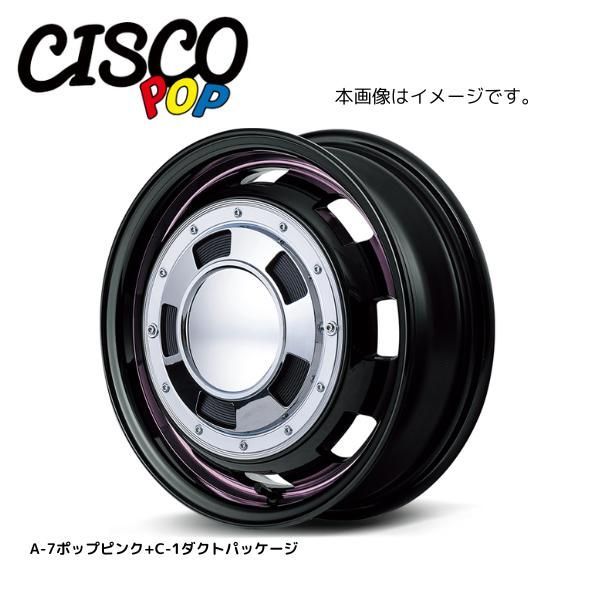 GARCIACISCO POP ホイール４本セット 14x4.5J 45 4|100 PINK