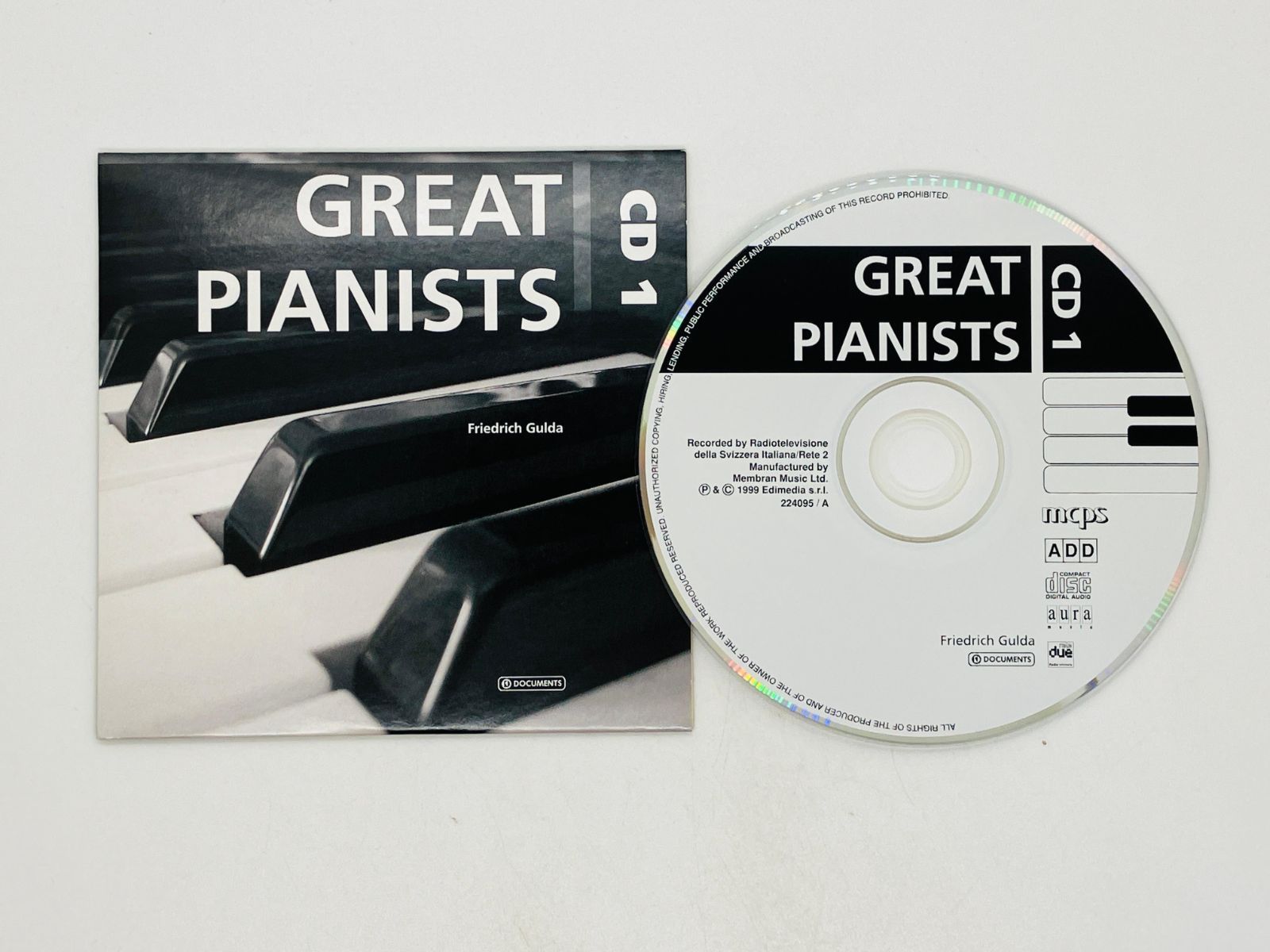 10CD PIANO ピアノ Great Pianists ピアニスト グルダ バックハウス ゼルキン チェルカスキー ベルマン ギレリス アンダ  シフラ Z32 - メルカリ