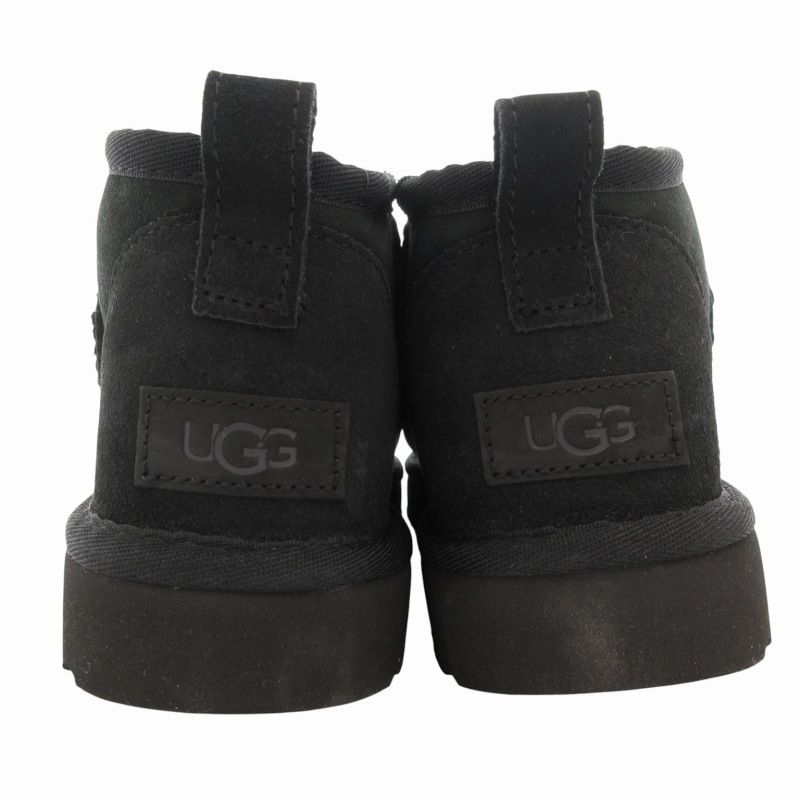 25cm UGG Classic Ultra Mini アグ　BLACK 黒 UGG® 公式【 クラシック ウルトラ ミニ|Classic Ultra Mini