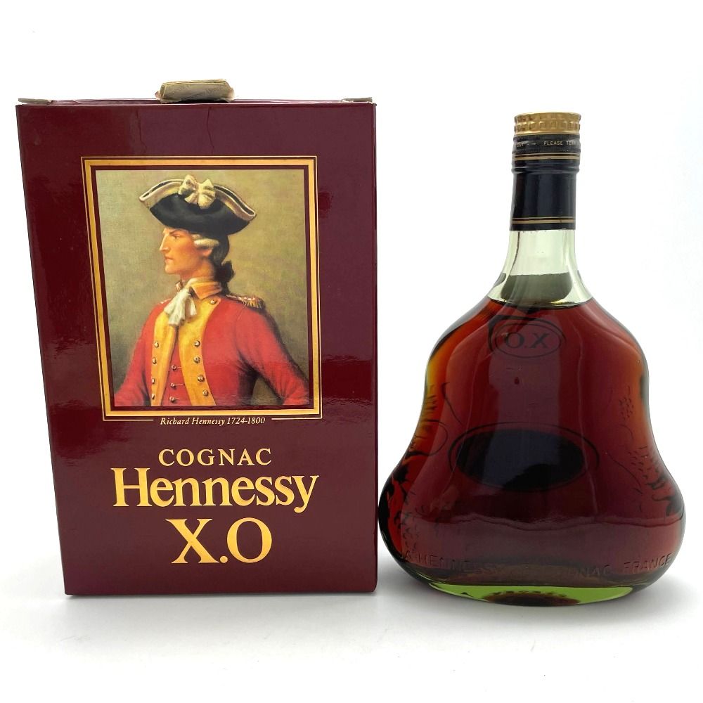 ヘネシー XO グリーンボトル 金キャップ コニャック COGNAC