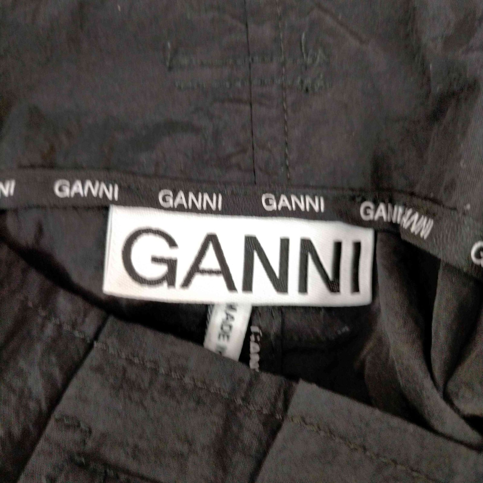 ガニー Ganni ウエストベルト ナイロンパンツ レディース EUR：34