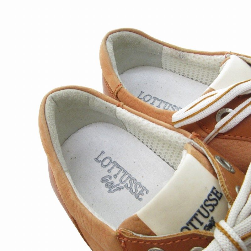 ロトゥセ LOTTUSSE golf レザー ゴルフシューズ スニーカー スパイク