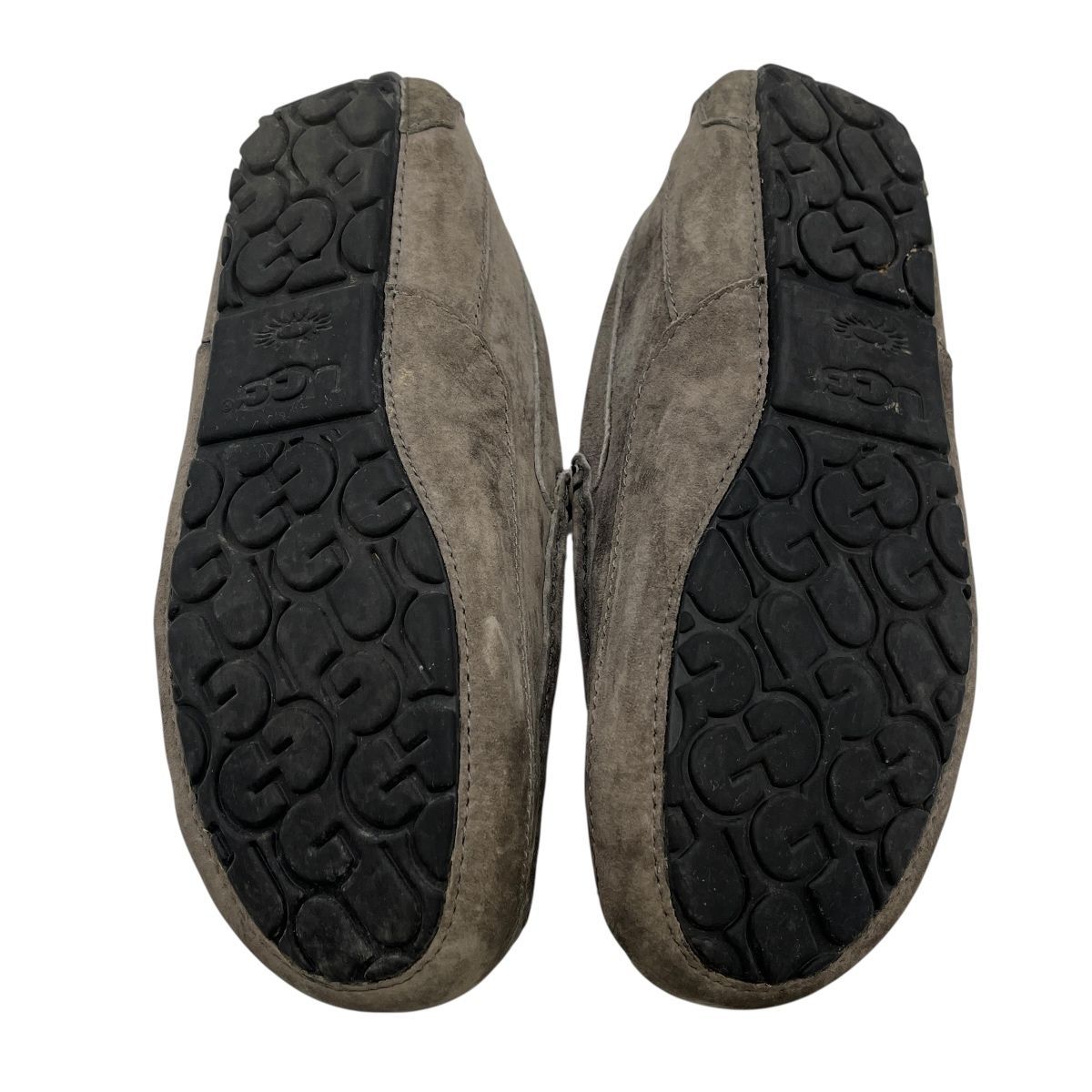 ♪2848 UGG アグ アスコット スリッポン S/N 5775 チャコールグレー 