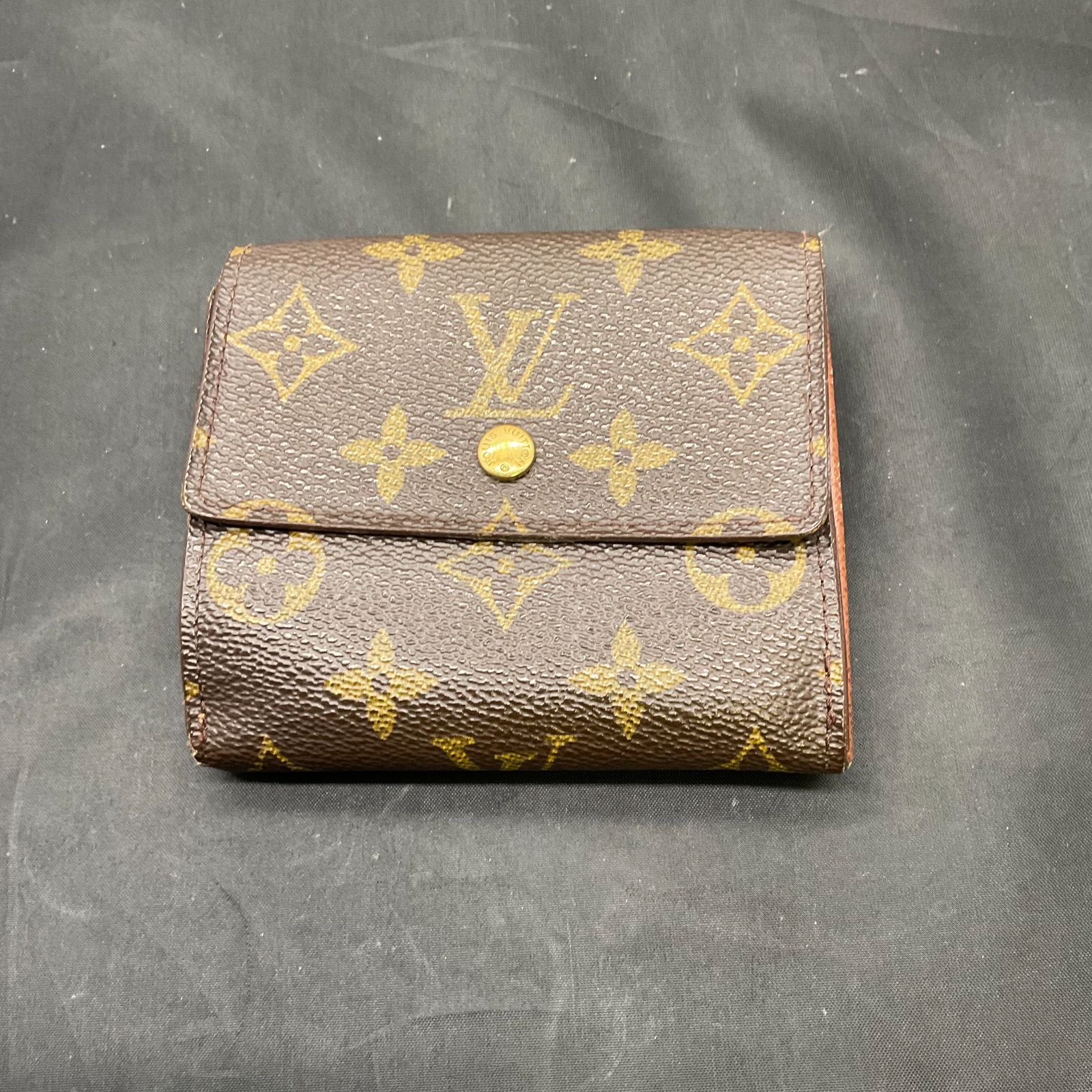 ルイヴィトン モノグラム Wホック財布 B25062470/Cランク - メルカリ