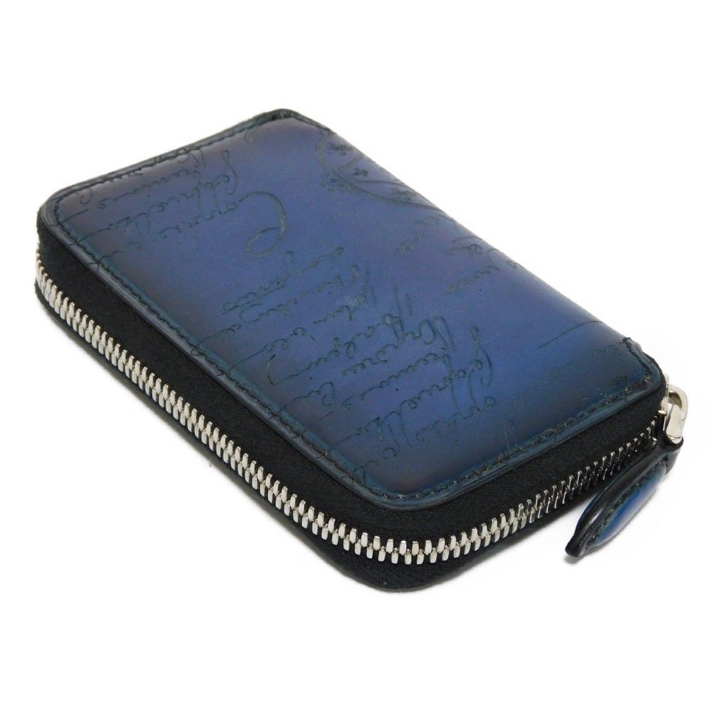 コト スクリットレザー ジップ キーホルダー　Berluti（ベルルッティ） BERLUTI 】コト スクリットレザー ジップ キーホルダー (Berluti