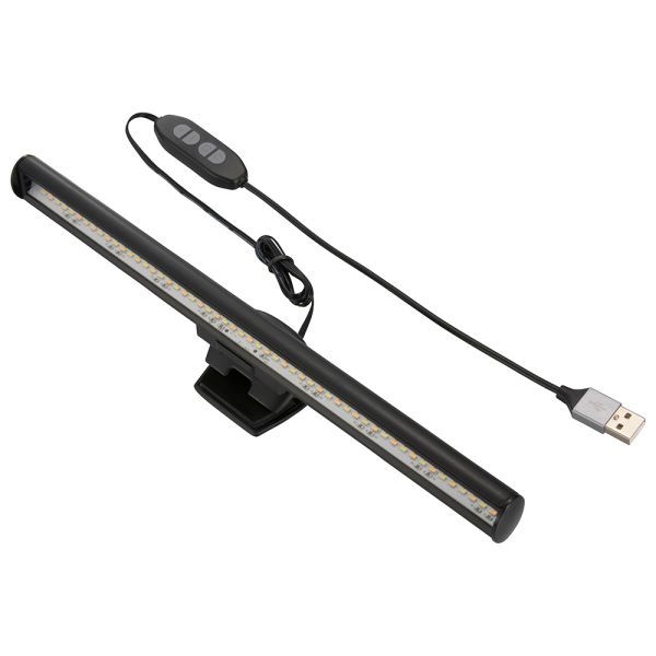 人気SALE，大得価 モニターLEDライト(クリップ式/5W/調光10段階/調色3段階/USB Type-A給電) (OA-SML01-K) その他