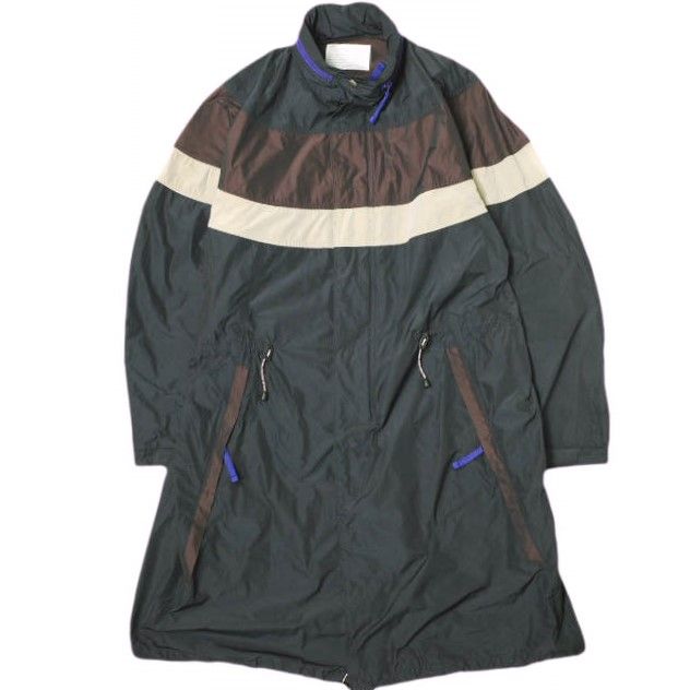 kolor カラー 24SS 日本製 ナイロンスタンドカラーコート 24SCM-C08118 3 BEIGE 定価148,500円 アウター【新古品】【中古】【kolor】 新品 kolor カラー 24SS 日本製 ナイロンスタンドカラーコート 24SCM