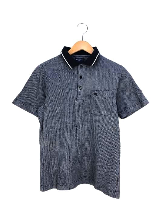バーバリーゴルフ BURBERRY GOLF ロゴ刺繍ポロシャツ メンズ M