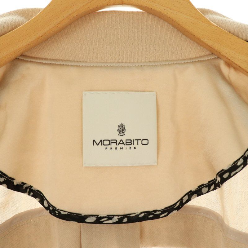 モラビト MORABITO プルミエ フェイクレザーWジップジャケット