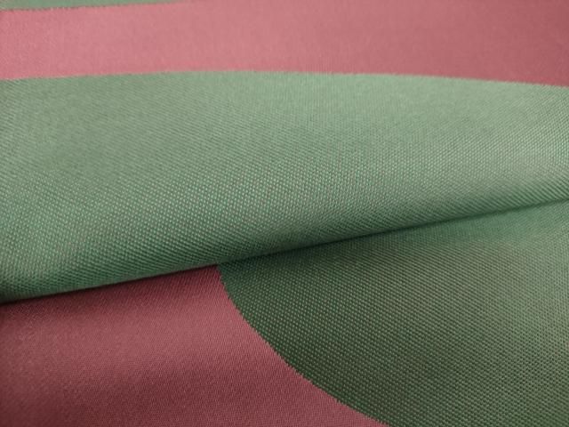 平和屋着物○世界的人形師 辻村寿三郎 ジュサブロー 六通柄袋帯 霞文