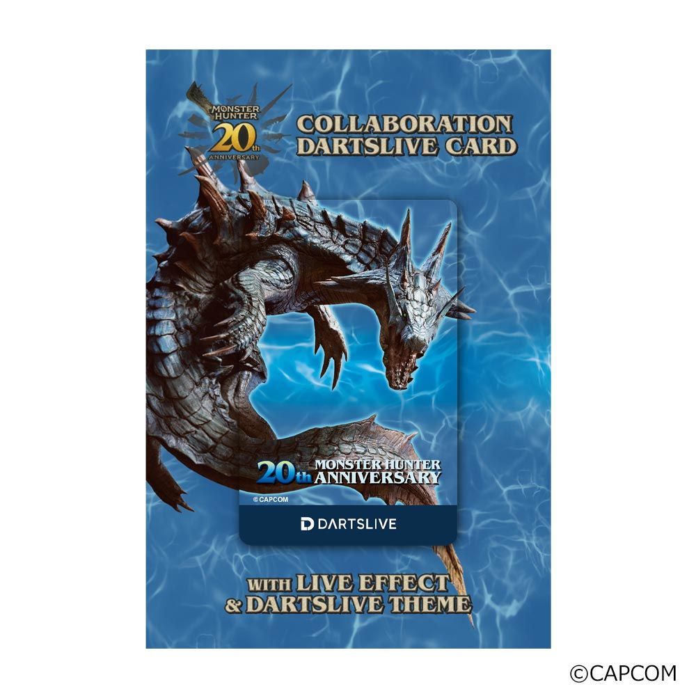 ダーツライブカード モンスターハンター20周年記念 コンプリートセット イーカプコン |MONSTER HUNTER 20th ANNIVERSARY COLLABORATION