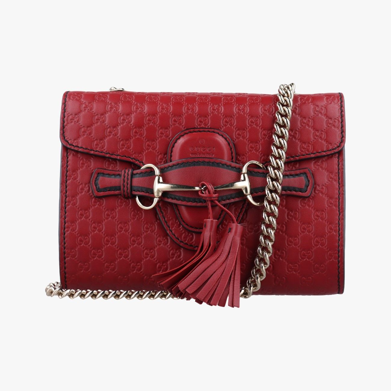 グッチGucciエミリー レッド レザー 449636 B026642805