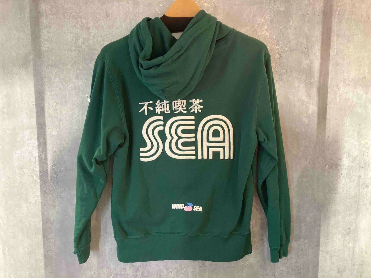 WIND AND SEA × 不純喫茶ドープ　チェリー パーカー　ウィンダンシー WIND AND SEA(ウィンダンシー) / 22ss/不純喫茶ドープチェリー