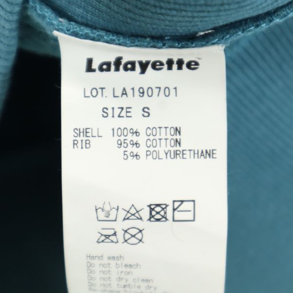 ラファイエット 立体ロゴ スウェット S ブルー Lafayette 長袖