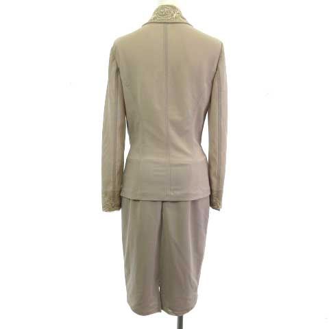 パオラフラーニ PAOLA FRANI セットアップ スカート レース ストレッチ 