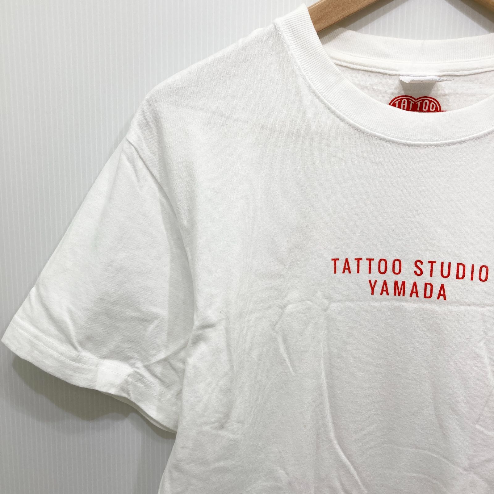 tattoo studio yamada tシャツ　限定品 新品】TATTO STUDIO YAMADA Tシャツ 山田レン 限定 - メルカリ