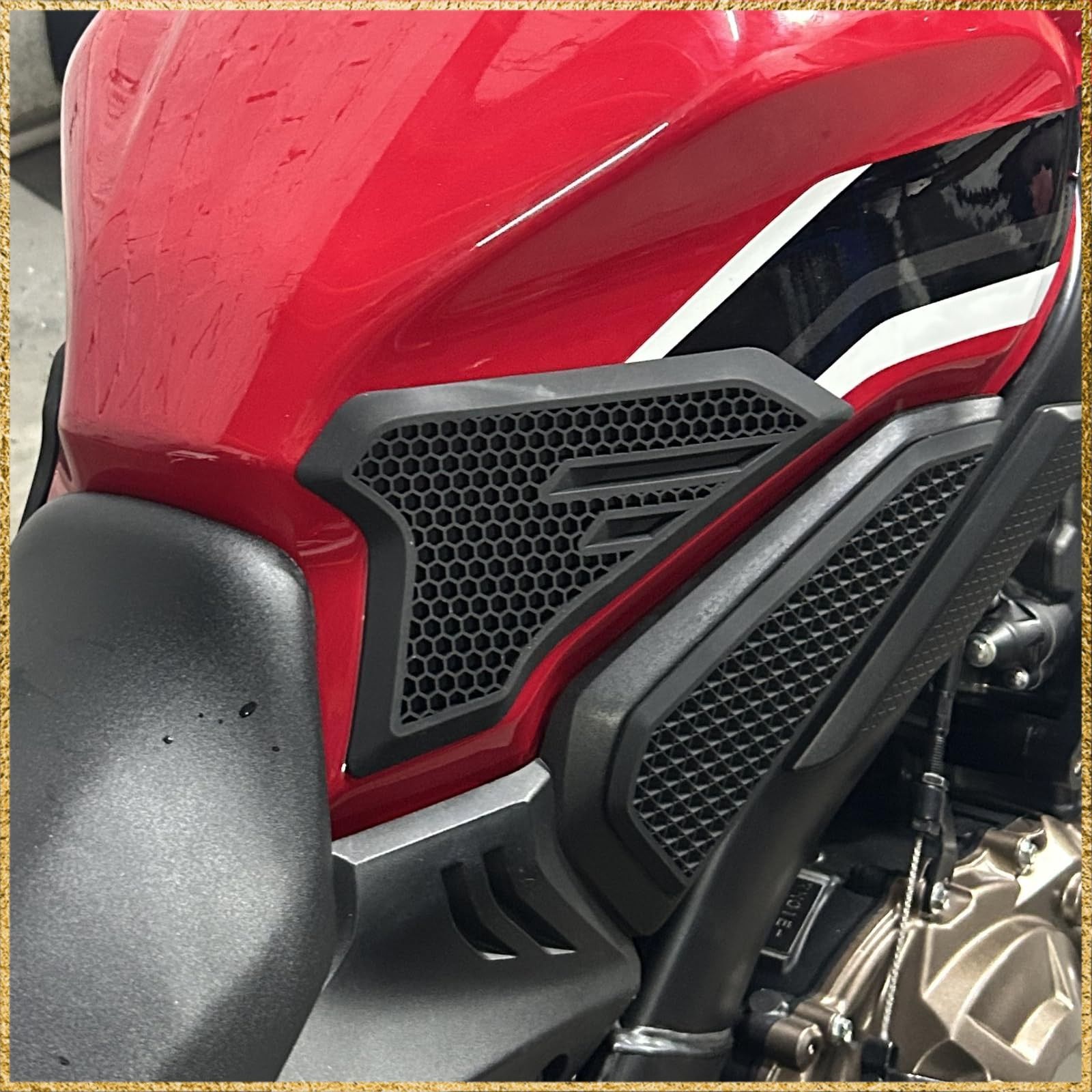 彡 でお届け 彡 LEDISHUN 3Dトラクションパッド タンクキット に対応 ホンダ CB650R E-Clutch CBR650R E-Clutch 19-25 タンクパッド USTAUSTRALIA_COM_AU