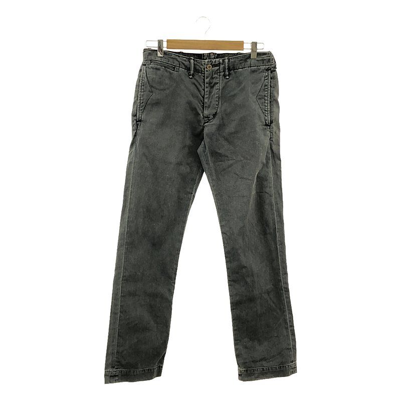 RRL - RRL / ダブルアールエル | Officers Trousers Pants / オフィサー トラウザーズ パンツ | 29 |  チャコールグレー | メンズの通販 by KLDラクマ店｜ダブルアールエルならラクマ