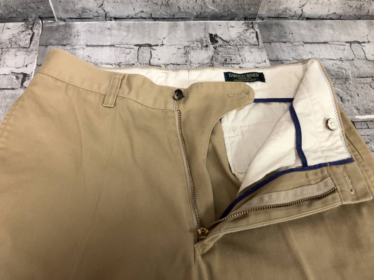 バーンストーマー BARNSTORMER チノパンツ ベージュ 美品 BARNSTORMER