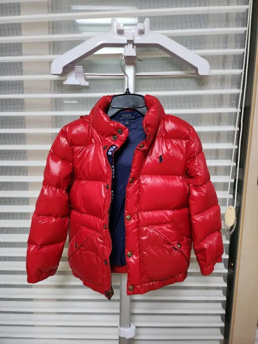 ポロラルフローレン キッズ レッド パファー ダウン 7