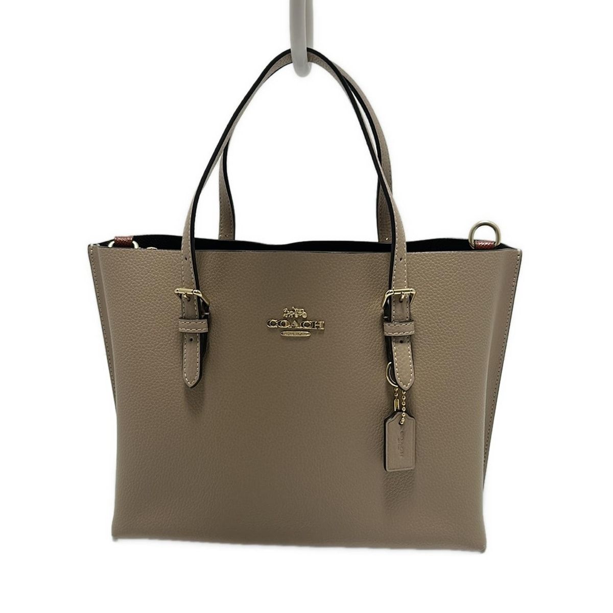 COACH コーチ トートバッグ モリー トート バッグ 25 C4084 ベージュ レザー