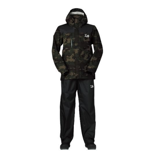 ダイワ DR-3625 RAINMAX レインスーツ L ブラックカモ ダイワ DR-3625