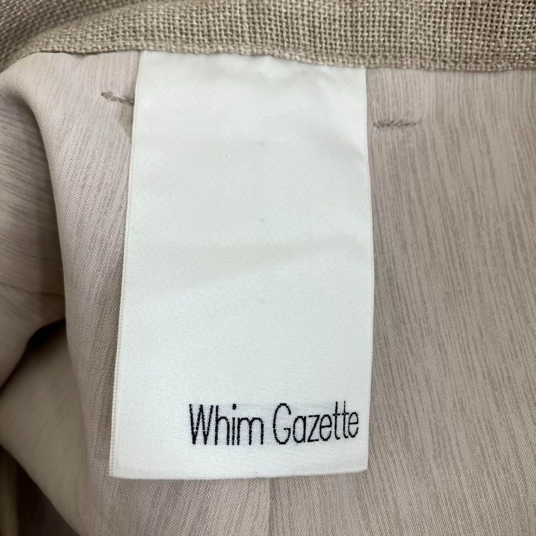 Whim Gazette（ウィムガゼット） ジュートライクタックパンツ