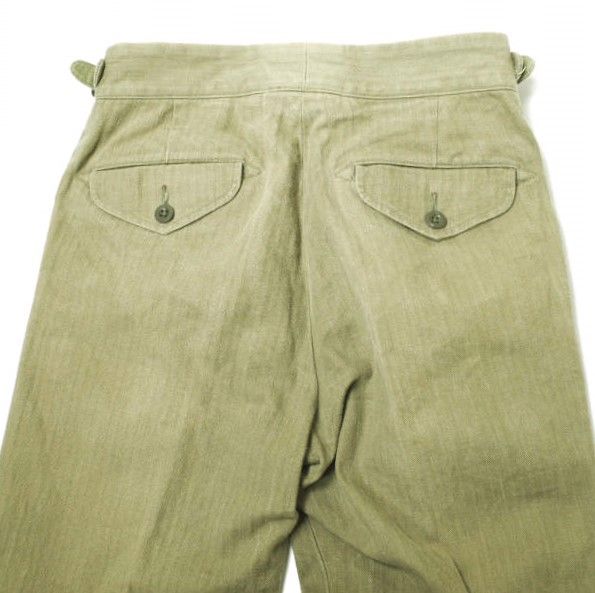【美品】ケネスフィールド　ヘリンボーングルカパンツ BEAMS PLUS（ビームス プラス）KENNETH FIELD / Gurkha Trousers