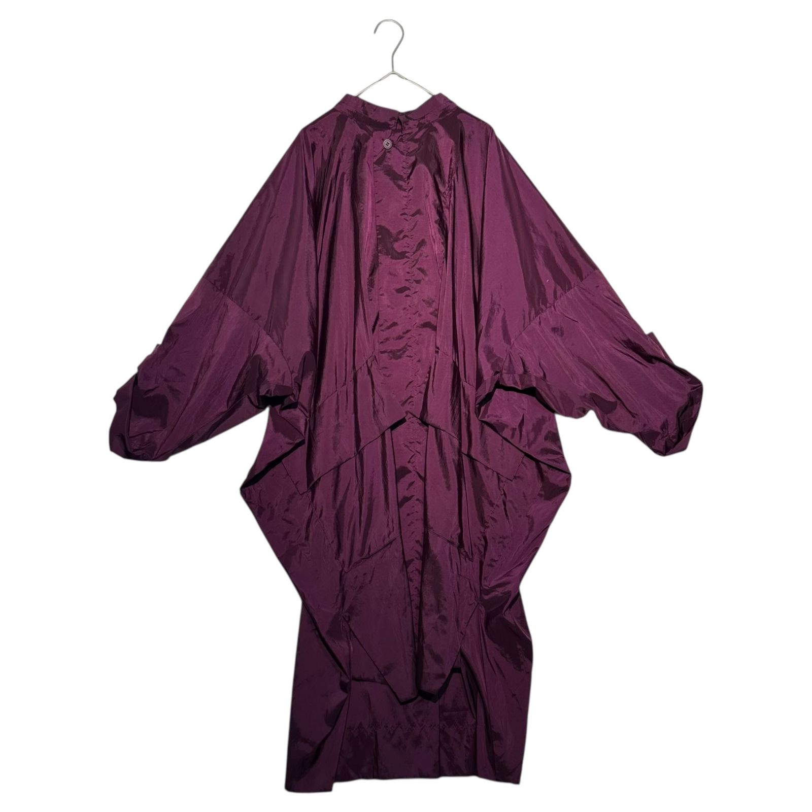 23区 シレータフタツイルキルティングコート ノーカラー ネイビー 40