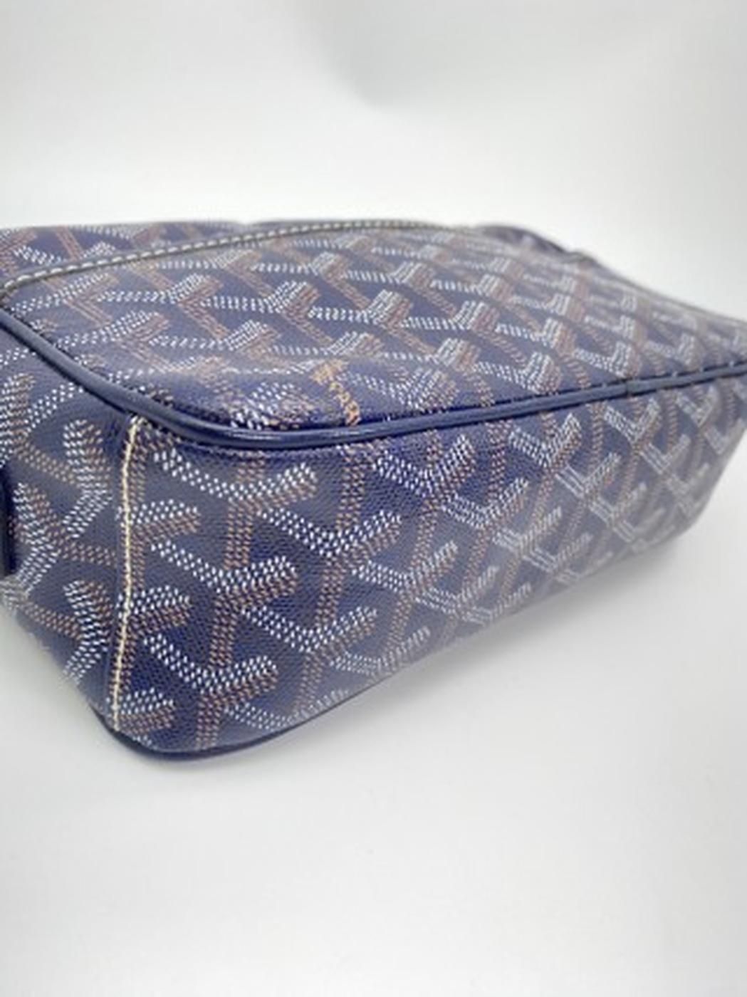 GOYARD ゴヤール カップヴェール PM ショルダーバッグ 青 8773 GOYARD ゴヤール カップヴェール PM ショルダーバッグ 青 8773