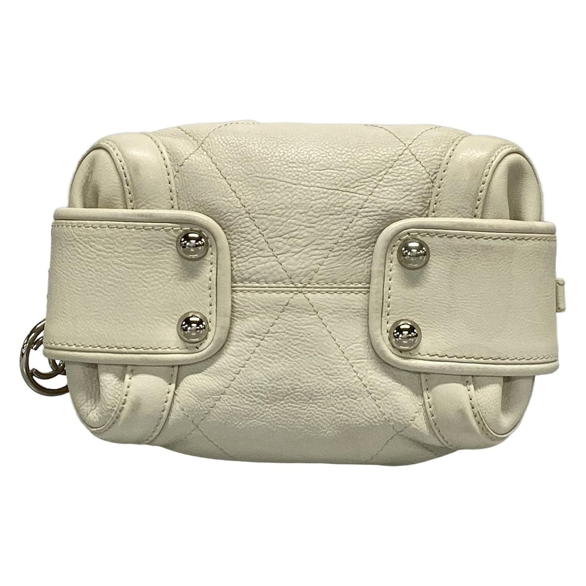 CHANEL(シャネル) ハンドバッグ ワイルドステッチ アイボリー ミニ  