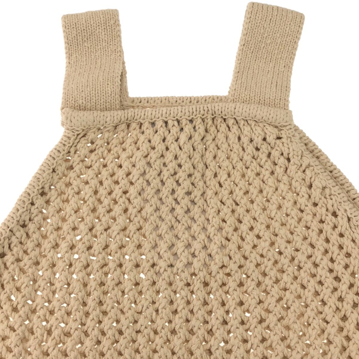CLANE クラネ MESH LONG TANKTOP メッシュロングタンクトップ