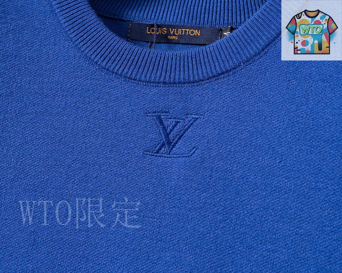  今日 Louis Vuitton Stylish 2025 クルーネックセーター 半袖(Tシャツ) Tシャツ カットソー