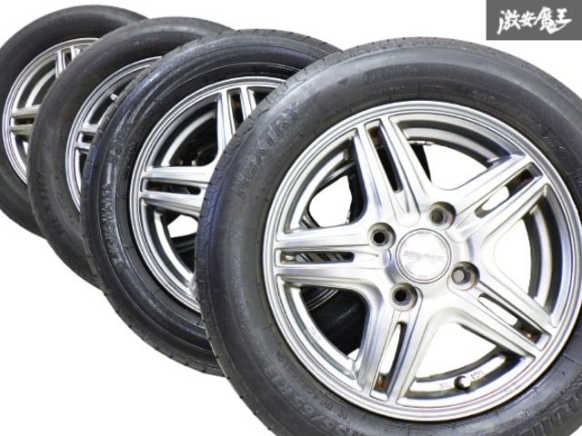 WAREN ヴァーレン WR5 13インチ 4J +43 4穴 PCD100 ホイール 155/65R13 73S タイヤ エブリィ プレオ キャリー ハイゼット