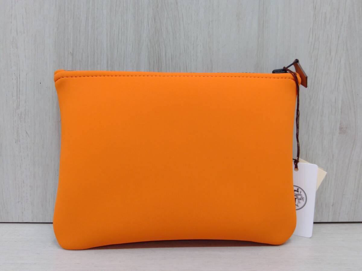 土日も発送！【未使用・自宅保管】HERMÈS ネオバンＰＭ オレンジ ポーチ 20081919-1.jpg