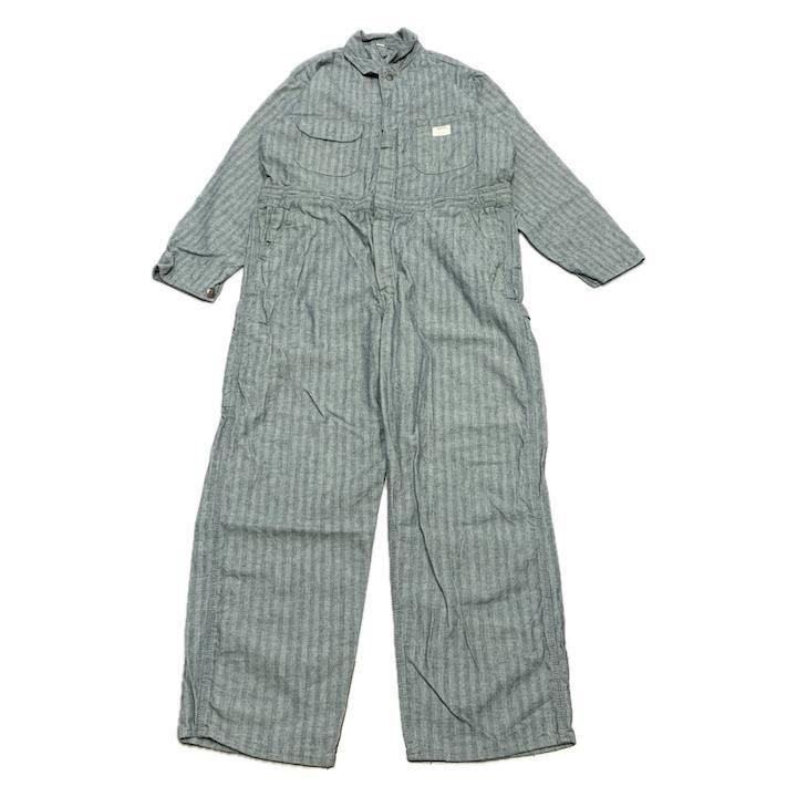 70 s〜80 s BIGMAC 古着 つなぎ オールインワン ストライプ XL